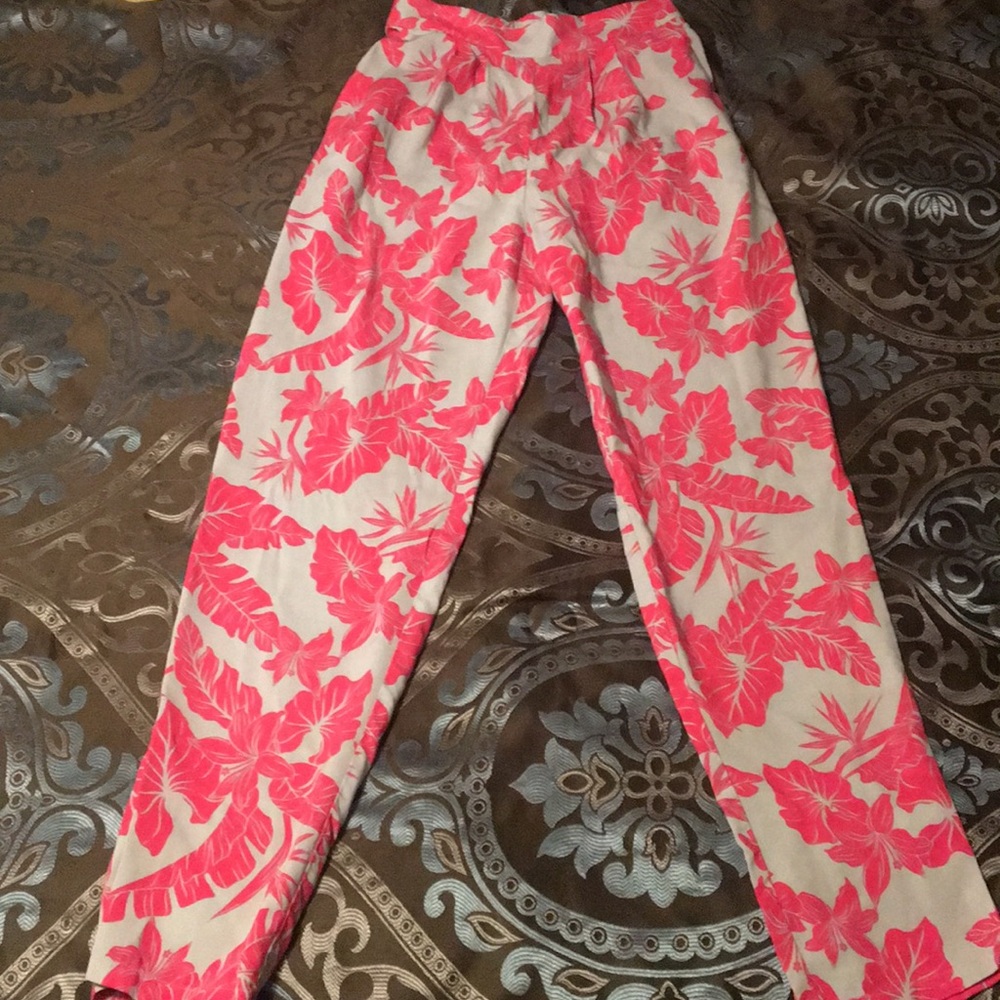NWOT H&M floral print pants